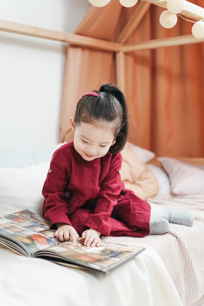 Kid Reading a Book